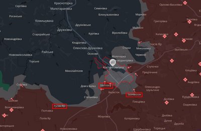 35 разів війська РФ атакували у напрямку Костянтинівки минулої доби 35 разів війська РФ атакували у напрямку Костянтинівки минулої доби