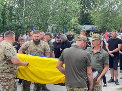 Прощання із бійцем, Фатюк Андрій, похорон, ЗСУ, 25 липня 2026, Тернопіль Прощання із бійцем, Фатюк Андрій, похорон, ЗСУ, 25 липня 2026, Тернопіль