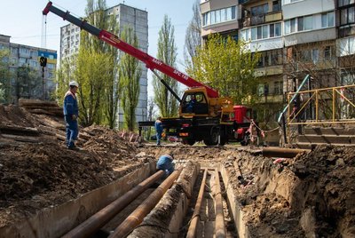 Замінили понад 1,6 км труб: на Микільській Борщагівці в Києві оновили тепломережі Замінили понад 1,6 км труб: на Микільській Борщагівці в Києві оновили тепломережі