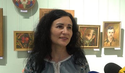 Христина Ткачик, дочка хуожника Богдана Ткачика, виставка картин, виставка Богдана Ткачика, 12 серпня 2026 року