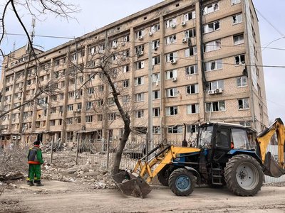 Краматорськ, 25 березня 2023 року. Фото: Facebook / Олександр Гончаренко Краматорськ, 25 березня 2023 року. Фото: Facebook / Олександр Гончаренко