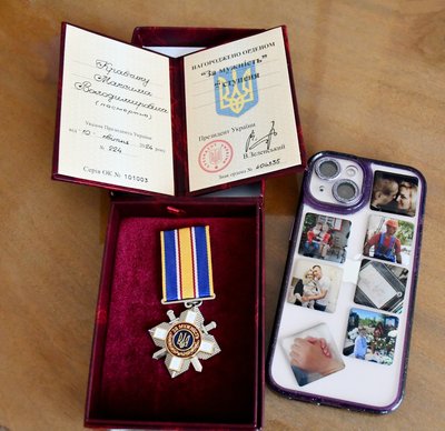 На Одещині вручили державну нагороду дружині загиблого військового