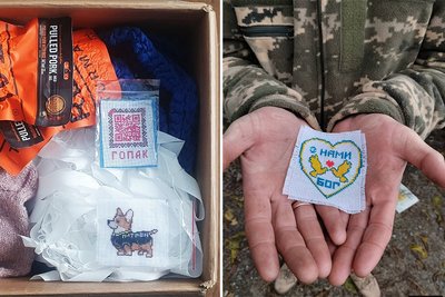 Майстриня з громади на Житомирщині створює вишиті QR-коди та обереги для військових Майстриня з громади на Житомирщині створює вишиті QR-коди та обереги для військових