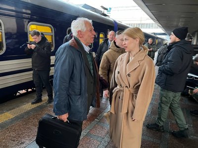 Лідери Європейського Союзу прибули до Києва Лідери Європейського Союзу прибули до Києва