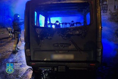 Підпал автівок на замовлення: у Києві затримали двох підозрюваних Підпал автівок на замовлення: у Києві затримали двох підозрюваних