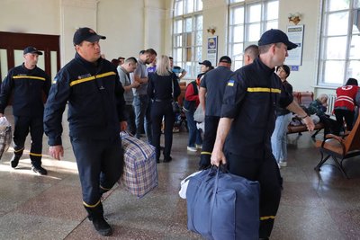 На Житомирщину прибув ще один евакуаційний потяг із переселенцями з Донеччини На Житомирщину прибув ще один евакуаційний потяг із переселенцями з Донеччини