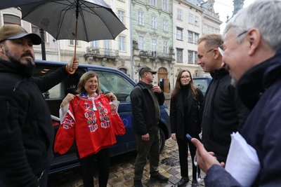 Віцепрезидентка Єврокомісії Вєра Юрова відвідала Львів Віцепрезидентка Єврокомісії Вєра Юрова відвідала Львів