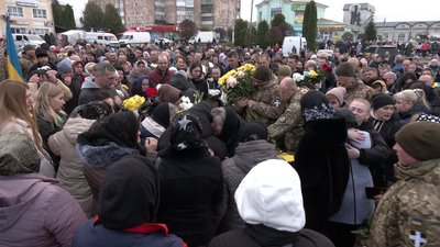 З 20-річним добровольцем з Ірландії Олександром Рижуком попрощались на Рівненщині