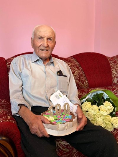Житель Тернопільщини, відзначив сторіччя, 100 років, ювілей, село Шманьківці, 31 серпня Житель Тернопільщини, відзначив сторіччя, 100 років, ювілей, село Шманьківці, 31 серпня