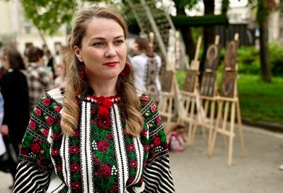 Світлана Тимчук, вишивка, дефіле, 21 травня 2026, Тернопіль Світлана Тимчук, вишивка, дефіле, 21 травня 2026, Тернопіль