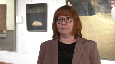 У Рівному одеський художник представив виставку, присвячену російсько-українській війні У Рівному одеський художник представив виставку, присвячену російсько-українській війні