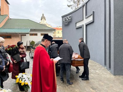 Прощання з журналістом Олегом Снітовським, Тернопільщина, січень 2025 Прощання з журналістом Олегом Снітовським, Тернопільщина, січень 2025