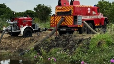 У частині Львова можливе погіршення якості води через гасіння пожежі на торфовищах у Дублянах У частині Львова можливе погіршення якості води через гасіння пожежі на торфовищах у Дублянах