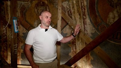 олексій чередніченко, реставрація храму в бережанах