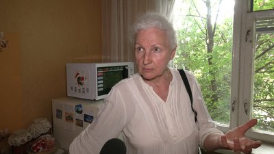 Мешканка багатоповерхівки у Чернігові, де відключили газ без попередження, Валентина Жорова Мешканка багатоповерхівки у Чернігові, де відключили газ без попередження, Валентина Жорова