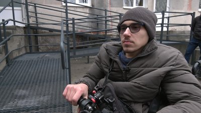пандус, тарас хоміцький, інвалідність, крісло колісне, лікарня пандус, тарас хоміцький, інвалідність, крісло колісне, лікарня