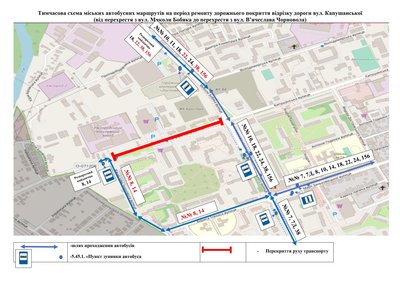 В Ужгороді перекриють рух транспорту на вулиці Капушанській В Ужгороді перекриють рух транспорту на вулиці Капушанській