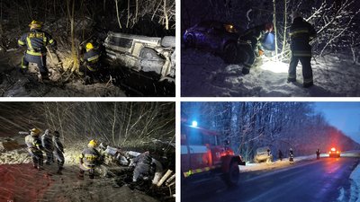 Зимові дороги: за добу на Кіровоградщині рятувальники буксирували вантажівку та шість легкових машин Зимові дороги: за добу на Кіровоградщині рятувальники буксирували вантажівку та шість легкових машин