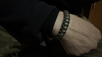 Браслет-оберіг Віктора військовослужбовця 101 ОБРО Генштабу ЗСУ Донецька область Браслет-оберіг Віктора військовослужбовця 101 ОБРО Генштабу ЗСУ Донецька область