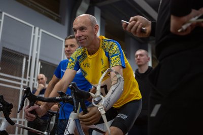 Іван Дрозд дебютує у велоспорті на відборі до змагань Повітряних сил США Іван Дрозд дебютує у велоспорті на відборі до змагань Повітряних сил США