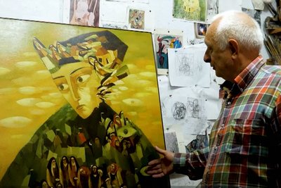 Картина "Буковина" художника з Малинівки на Буковині Андрія Житару Картина "Буковина" художника з Малинівки на Буковині Андрія Житару