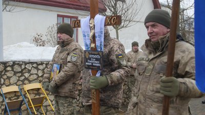 Похорон, ЗСУ, Збаразька міська рада, Ігор Яремусь, 26 лютого 2026, Тернопіль Похорон, ЗСУ, Збаразька міська рада, Ігор Яремусь, 26 лютого 2026, Тернопіль