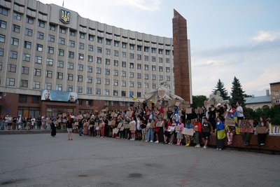 Акція-протест, закон № 12414, НАБУ, САП, Івано-Франківськ Акція-протест, закон № 12414, НАБУ, САП, Івано-Франківськ