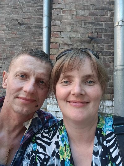 Ванжула Роман, Мер, військовий з дружиною Ванжула Роман, Мер, військовий з дружиною