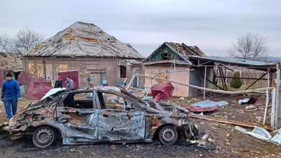 селище Ясногірка Краматорська громада наслідки обстрілу армії РФ Донецька область 27 листопада 2024 рік селище Ясногірка Краматорська громада наслідки обстрілу армії РФ Донецька область 27 листопада 2024 рік