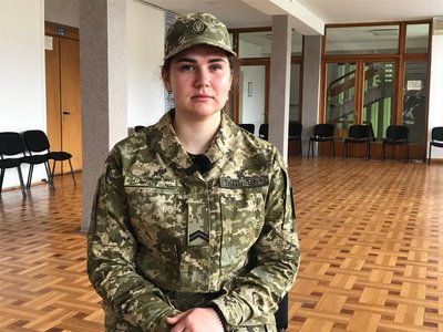 "Я хочу помститися за смерть брата" — прикордонниця Надія