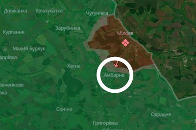 Росіяни готуються відновити наступ на Амбарне Росіяни готуються відновити наступ на Амбарне