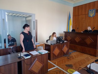 Адвокатка підозрюваного Анжела Василевська Адвокатка підозрюваного Анжела Василевська