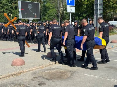 тернопіль, ігор кульбаба, тернопіль, прощання, загинув патрульний, 27 червня 2026 року