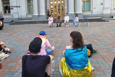 Благодійно-освітній захід: у центрі Києва організували Парк КиївПрайд Благодійно-освітній захід: у центрі Києва організували Парк КиївПрайд