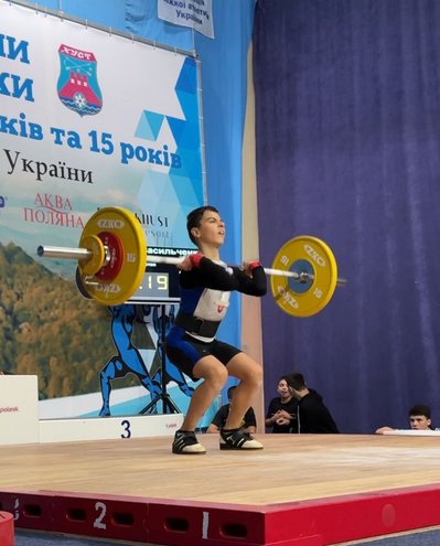 Сумчани з медалями чемпіонату України з важкої атлетики