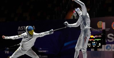"Працюємо для цього". Фехтувальник Свічкар націлився на "олімпійські нагороди" після перемоги на КС та чемпіонаті Європи "Працюємо для цього". Фехтувальник Свічкар націлився на "олімпійські нагороди" після перемоги на КС та чемпіонаті Європи