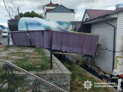 На Житомирщині водій автомобіля в’їхав у будівлю магазину: травмувалися двоє людей На Житомирщині водій автомобіля в’їхав у будівлю магазину: травмувалися двоє людей