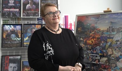 Оксана Лехіцька, Герої Небесної Сотні, виставка, 20 лютого 2026, Тернопіль