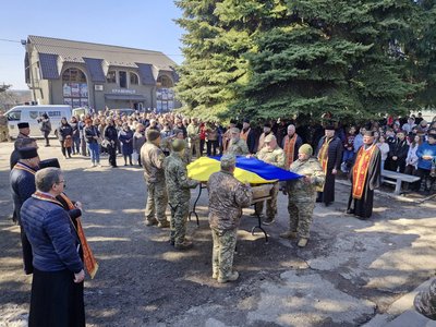 Великобірківська селищна рада, похорон, ЗСУ, Антон Бариловський, 12 березня 2026, Тернопіль Великобірківська селищна рада, похорон, ЗСУ, Антон Бариловський, 12 березня 2026, Тернопіль