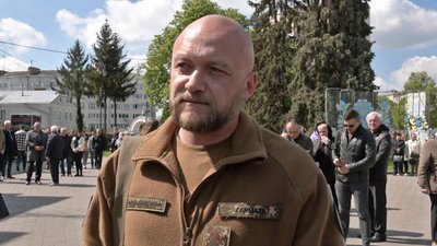 "Сержант з великої букви": в Луцьку попрощалися з Олександром Ющенком "Сержант з великої букви": в Луцьку попрощалися з Олександром Ющенком