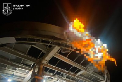 У Харкові "Молнія" вночі вдарила по АЗС У Харкові "Молнія" вночі вдарила по АЗС