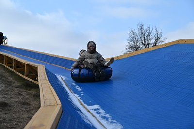 На Житомирщині відкрили тюбінг гірку, створену в рамках програми "Власна справа"