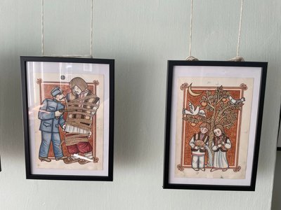 Виставка, ілюстрації, Зіновія Юськів Виставка, ілюстрації, Зіновія Юськів