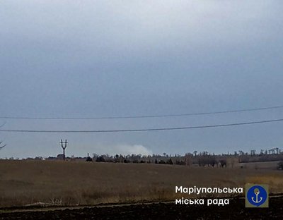 В окупованому Маріуполі "прильоти" в районах аеропорту та села Агробаза — міська рада В окупованому Маріуполі "прильоти" в районах аеропорту та села Агробаза — міська рада