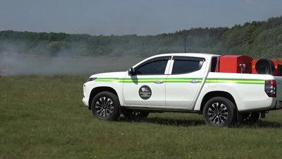 На Житомирщині лісівники та рятувальники з трьох областей України провели спільні навчання На Житомирщині лісівники та рятувальники з трьох областей України провели спільні навчання