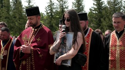 похорон медика дмитра хоми, тернопіль похорон медика дмитра хоми, тернопіль