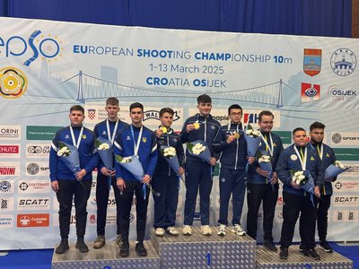 Рівненський спортсмен виборов срібло на чемпіонаті Європи зі стрільби у Хорватії Рівненський спортсмен виборов срібло на чемпіонаті Європи зі стрільби у Хорватії