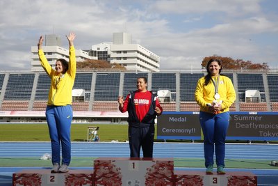 "Золото", два "срібла" та "бронза". Спортсменки із Донеччини здобули ще чотири медалі на Дефлімпійських іграх "Золото", два "срібла" та "бронза". Спортсменки із Донеччини здобули ще чотири медалі на Дефлімпійських іграх