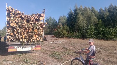 У громаді на Житомирщині місцеві жителі вимагали в орендаря земель віддати їм вирубаний ліс У громаді на Житомирщині місцеві жителі вимагали в орендаря земель віддати їм вирубаний ліс