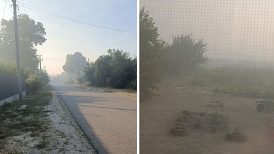 Задимлення у Кропивницькому районі: біля села Зоря тліє півтора гектара торф’яників Задимлення у Кропивницькому районі: біля села Зоря тліє півтора гектара торф’яників